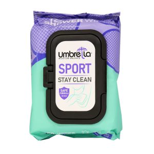 Umbrella Sport Stay Clean Deo Wipes 50 Pcs