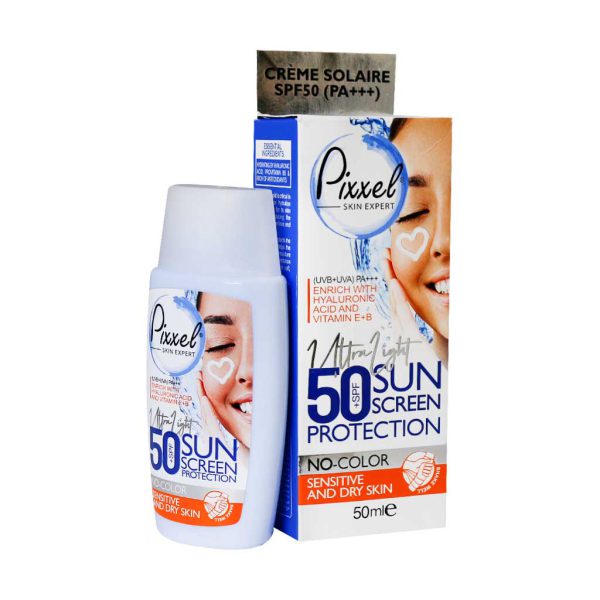 Pixxel SPF50 Sunscreen Cream For Dry and Sensitive Skin