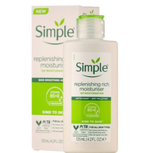 simple replenishing rich moisturiser